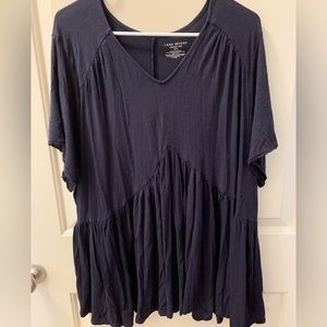 Navy comfort swing top Lane Bryant 22/24W